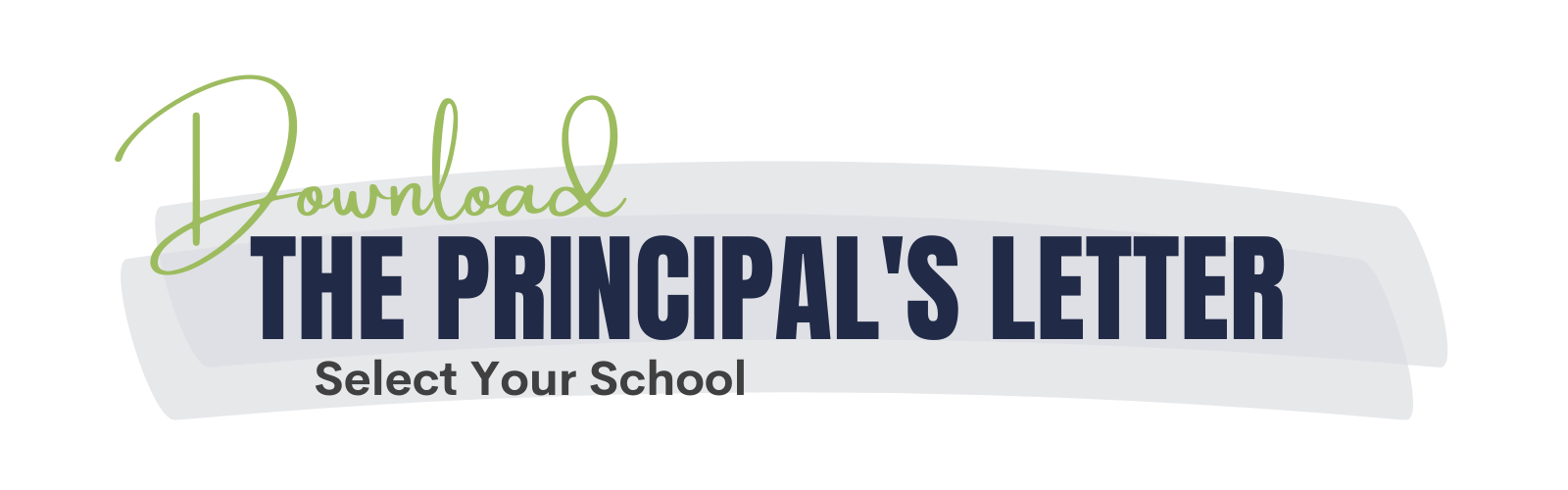 Header for Principal's Letter